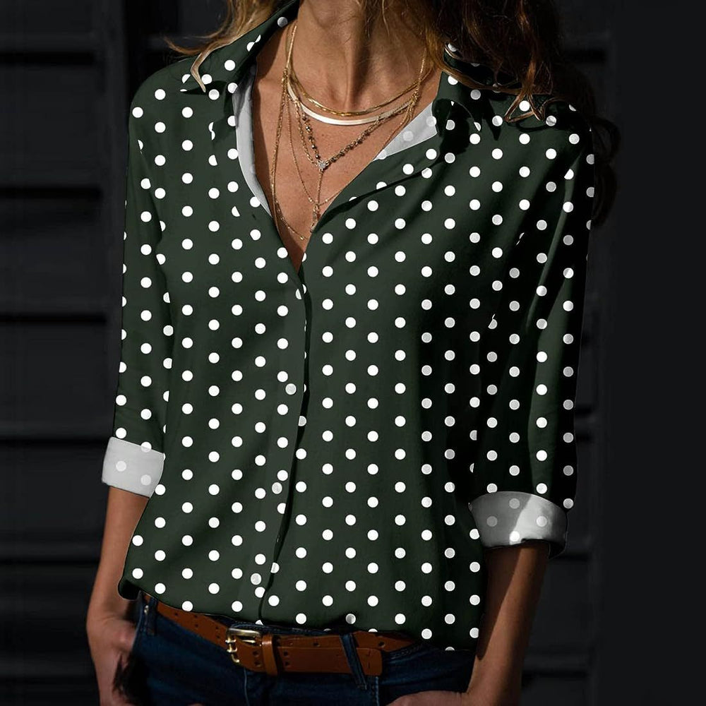 
                  
                    Camicia a Pois Maniche Lunghe - Regina Store By Centparadise
                  
                