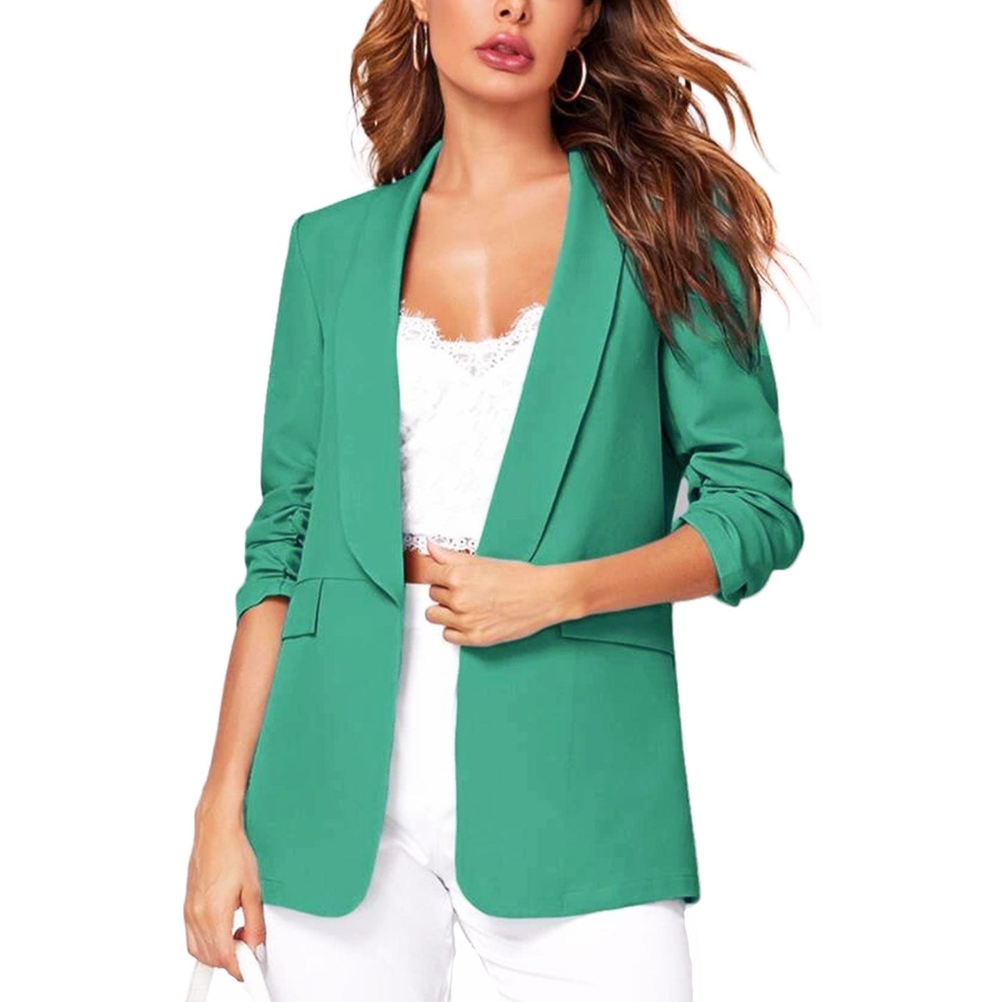 
                  
                    Blazer Colletto Ruched Elegance - Regina Store By Centparadise
                  
                