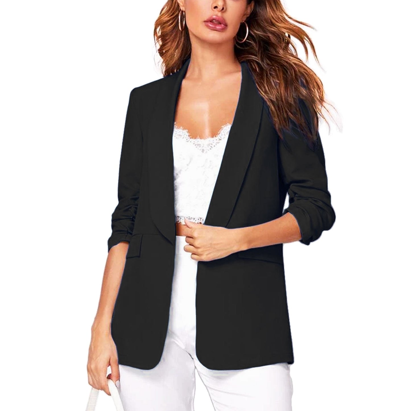 
                  
                    Blazer Colletto Ruched Elegance - Regina Store By Centparadise
                  
                